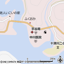 奈良県吉野郡十津川村平谷458周辺の地図