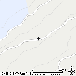 愛媛県四国中央市新宮町上山1665周辺の地図