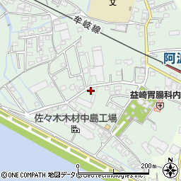 徳島県阿南市那賀川町赤池287周辺の地図