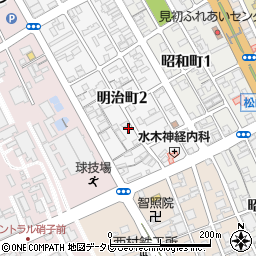 山五青写真工業株式会社　宇部営業所周辺の地図
