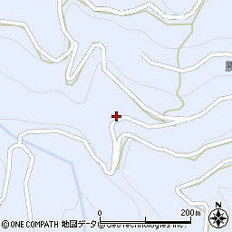 徳島県勝浦郡勝浦町坂本旭谷周辺の地図