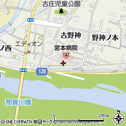 徳島県阿南市羽ノ浦町古庄古野神4-36周辺の地図