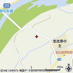 徳島県勝浦郡勝浦町中角玉の木周辺の地図