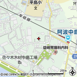 徳島県阿南市那賀川町赤池289-9周辺の地図
