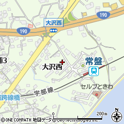 山口県宇部市西岐波大沢西4596-2周辺の地図