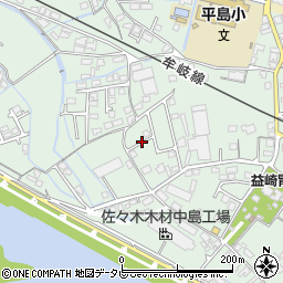 徳島県阿南市那賀川町赤池周辺の地図