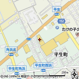ヘアースタジオＩＷＡＳＡＫＩ　山口平生店周辺の地図