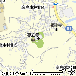 専立寺周辺の地図