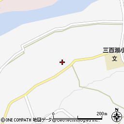和歌山県日高郡日高川町三百瀬512周辺の地図