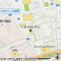 レデイ薬局新居浜中央店周辺の地図