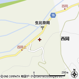 徳島県勝浦町（勝浦郡）中角（東山）周辺の地図