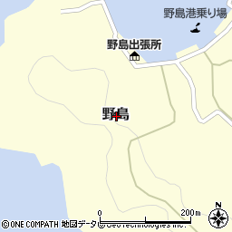 山口県防府市野島周辺の地図
