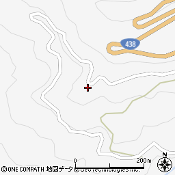 徳島県美馬市木屋平大北423周辺の地図