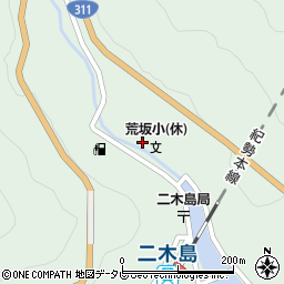 熊野市立荒坂小学校周辺の地図