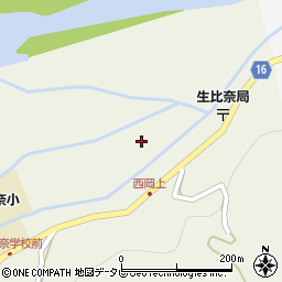 徳島県勝浦町（勝浦郡）中角（国清）周辺の地図