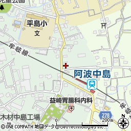 徳島県阿南市那賀川町赤池161-2周辺の地図