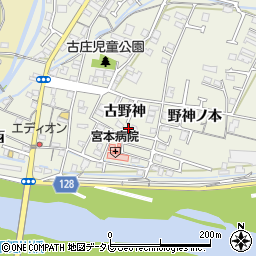 徳島県阿南市羽ノ浦町古庄古野神24周辺の地図