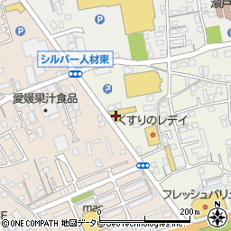 ネッツトヨタ瀬戸内　新居浜店周辺の地図