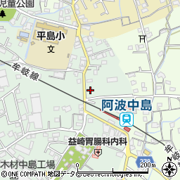 徳島県阿南市那賀川町赤池161-6周辺の地図