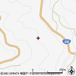 徳島県美馬市木屋平大北271周辺の地図