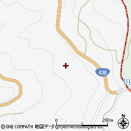 徳島県美馬市木屋平大北277周辺の地図