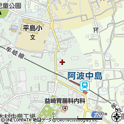 徳島県阿南市那賀川町赤池160周辺の地図