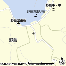 野島簡易郵便局周辺の地図