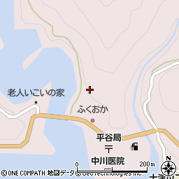 奈良県吉野郡十津川村平谷635周辺の地図