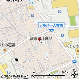 愛媛果汁食品株式会社　松原流通センター周辺の地図