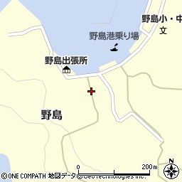 山口県防府市野島543周辺の地図