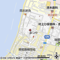 〒799-2461 愛媛県松山市鹿峰の地図