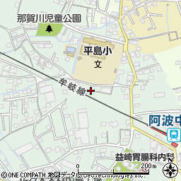 徳島県阿南市那賀川町赤池300周辺の地図