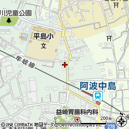 徳島県阿南市那賀川町赤池304周辺の地図