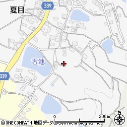 愛媛県松山市夏目329周辺の地図