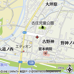 徳島県阿南市羽ノ浦町古庄古野神17-9周辺の地図