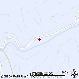 徳島県三好市山城町赤谷92周辺の地図