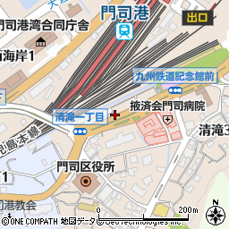 清滝一丁目・﻿九州鉄道記念館前周辺の地図
