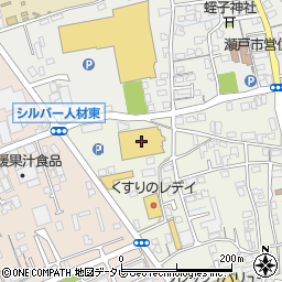 マルヨシセンター新居浜店周辺の地図