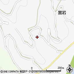 徳島県勝浦郡勝浦町沼江並松周辺の地図