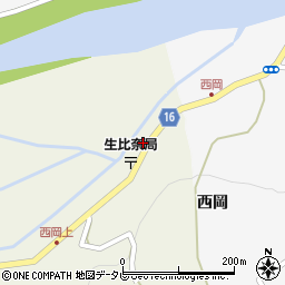 徳島県勝浦郡勝浦町中角つい口周辺の地図