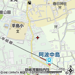 徳島県阿南市那賀川町赤池153周辺の地図