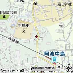徳島県阿南市那賀川町赤池305周辺の地図