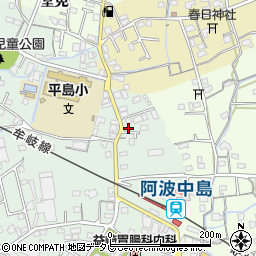 徳島県阿南市那賀川町赤池152周辺の地図