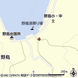 山口県防府市野島256周辺の地図
