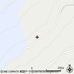 愛媛県四国中央市新宮町上山1574周辺の地図