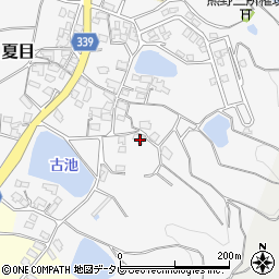 愛媛県松山市夏目383周辺の地図