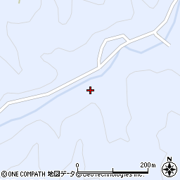 徳島県三好市山城町赤谷438周辺の地図