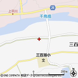和歌山県日高郡日高川町三百瀬565周辺の地図