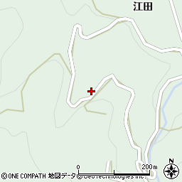 徳島県名西郡神山町上分江田866周辺の地図