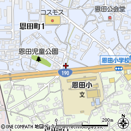 株式会社島田工務店　恩田展示場周辺の地図